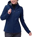 33,000ft Veste Softshell pour femme avec Hood Imperméable Windbreaker Windproof Rain Shell Jacket for Outdoor Hiking