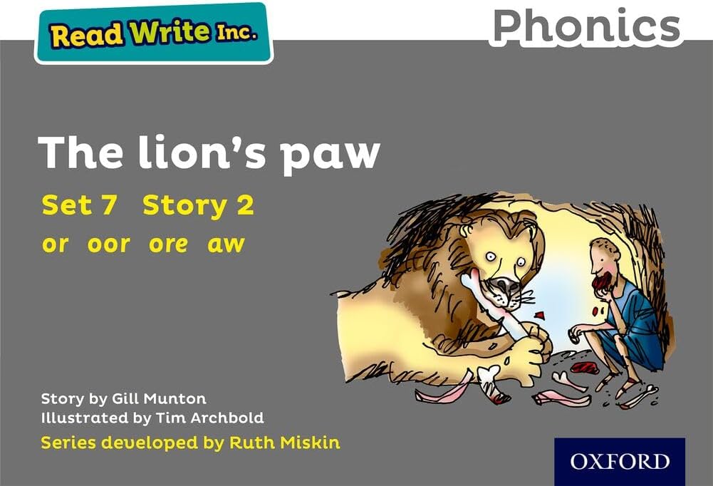 Read Write Inc. Phonics: Grey Set 7 Storybook 2 The Lion's Paw