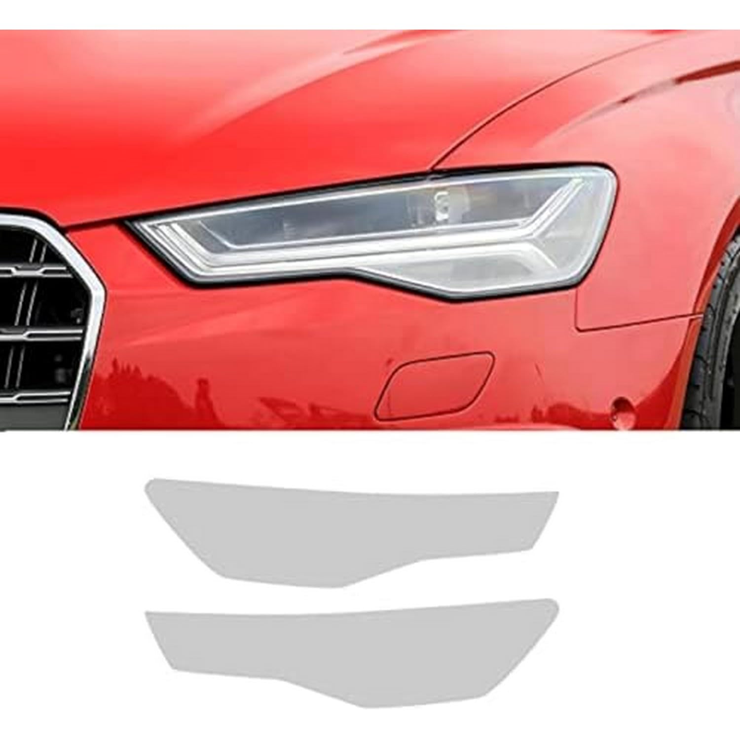 Film phare noirci Audi S6 2012-2018 protection anti-rayure TPU