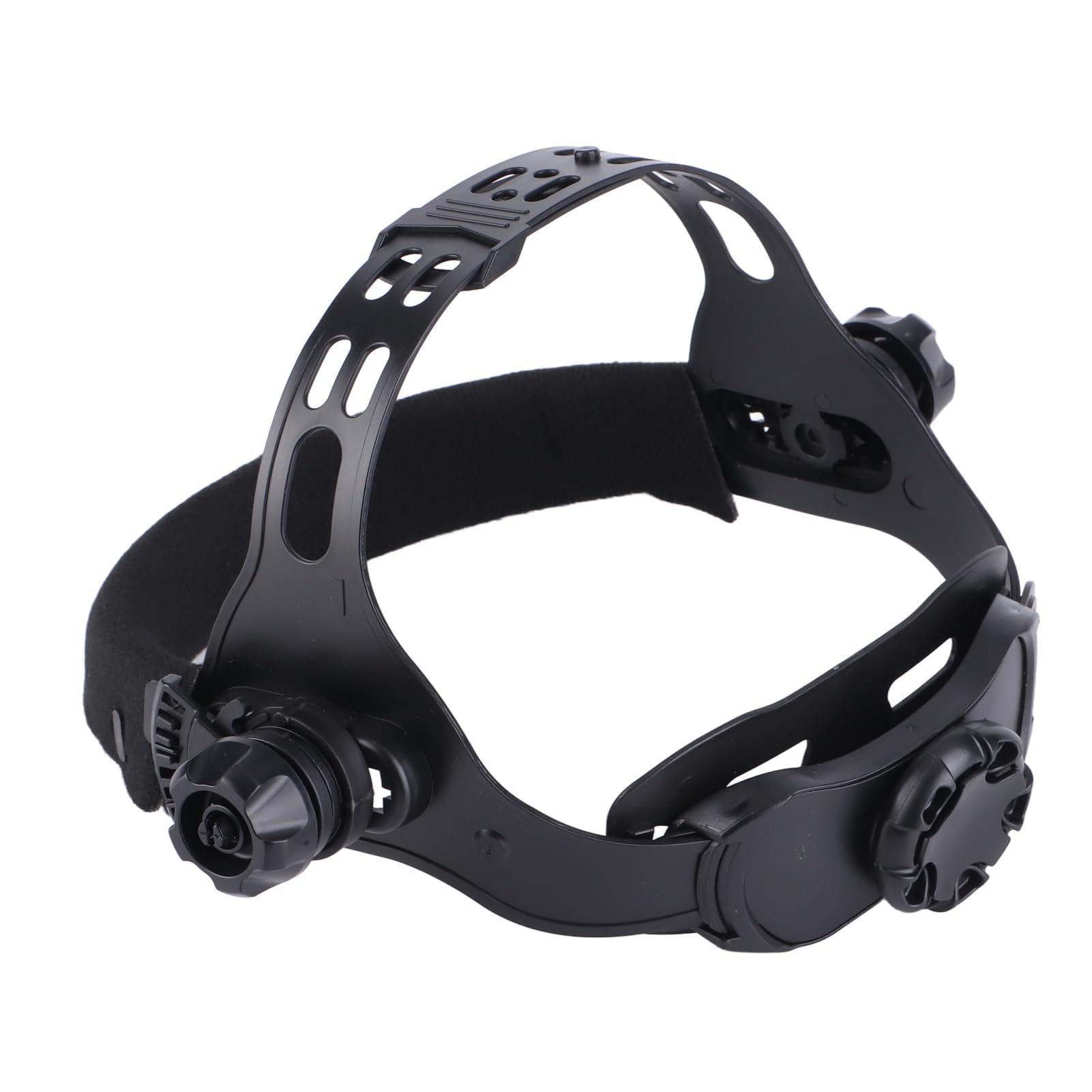 Reemplazo De Arnés para Cascos De Soldadura De Oscurecimiento Automático Solar Accesorios De Casco De Soldadura De Diadema Ajustable(Black)