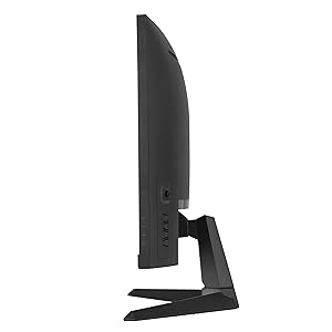 ASUS TUF Gaming 27 1080P Curved Monitor (VG27VQ3B) Full HD, 180Hz, 1ms, Extreme Low Motion Blur Sync, FreeSync, 1500R Curvature, Eye Care, 90% DCI-P3, DisplayWidget, 3 yr Warranty