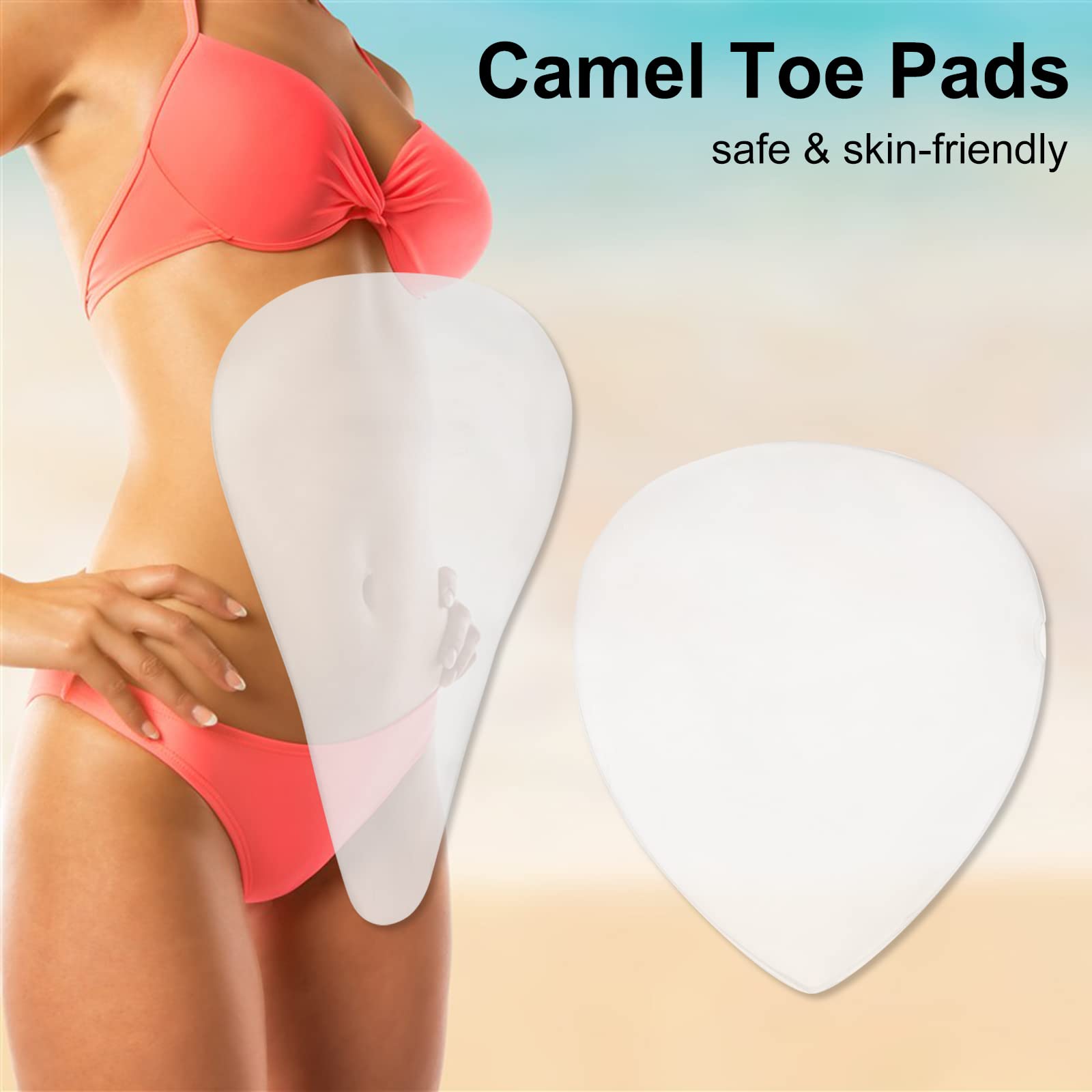 Coussinets Silicone Sonew Pour Maillots De Bain - Cache-Camel Toe Réutilisable Invisible