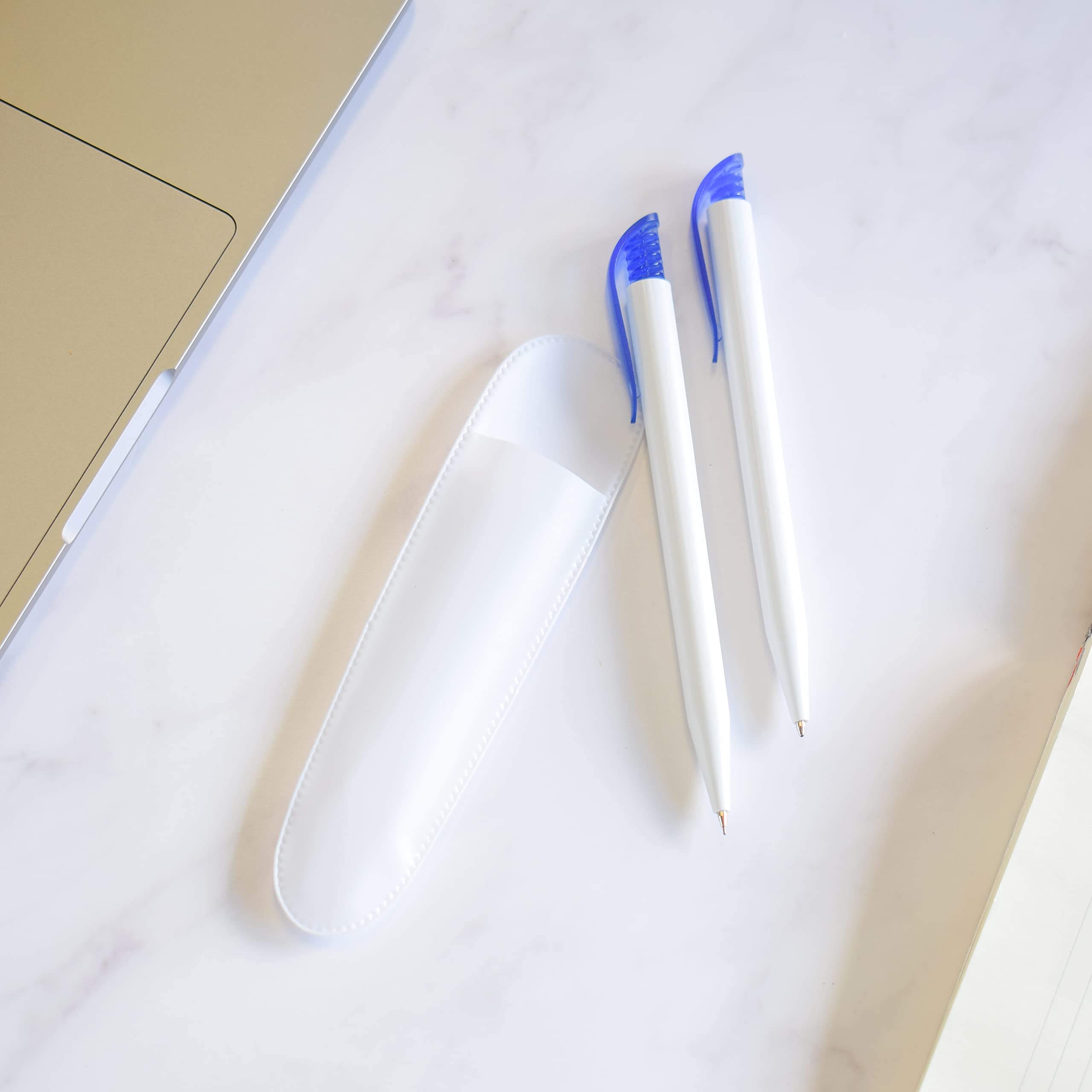 stika.co Bedrucktes Harrier Nouveau Stift- und Bleistift-Set mit Schutztasche (40 Stück)