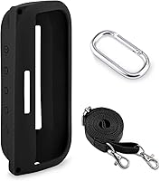 Vista 3 de co2CREA Funda de silicona suave de repuesto para altavoz portátil Bose SoundLink Flex Bluetooth (funda de silicona, funda negra)