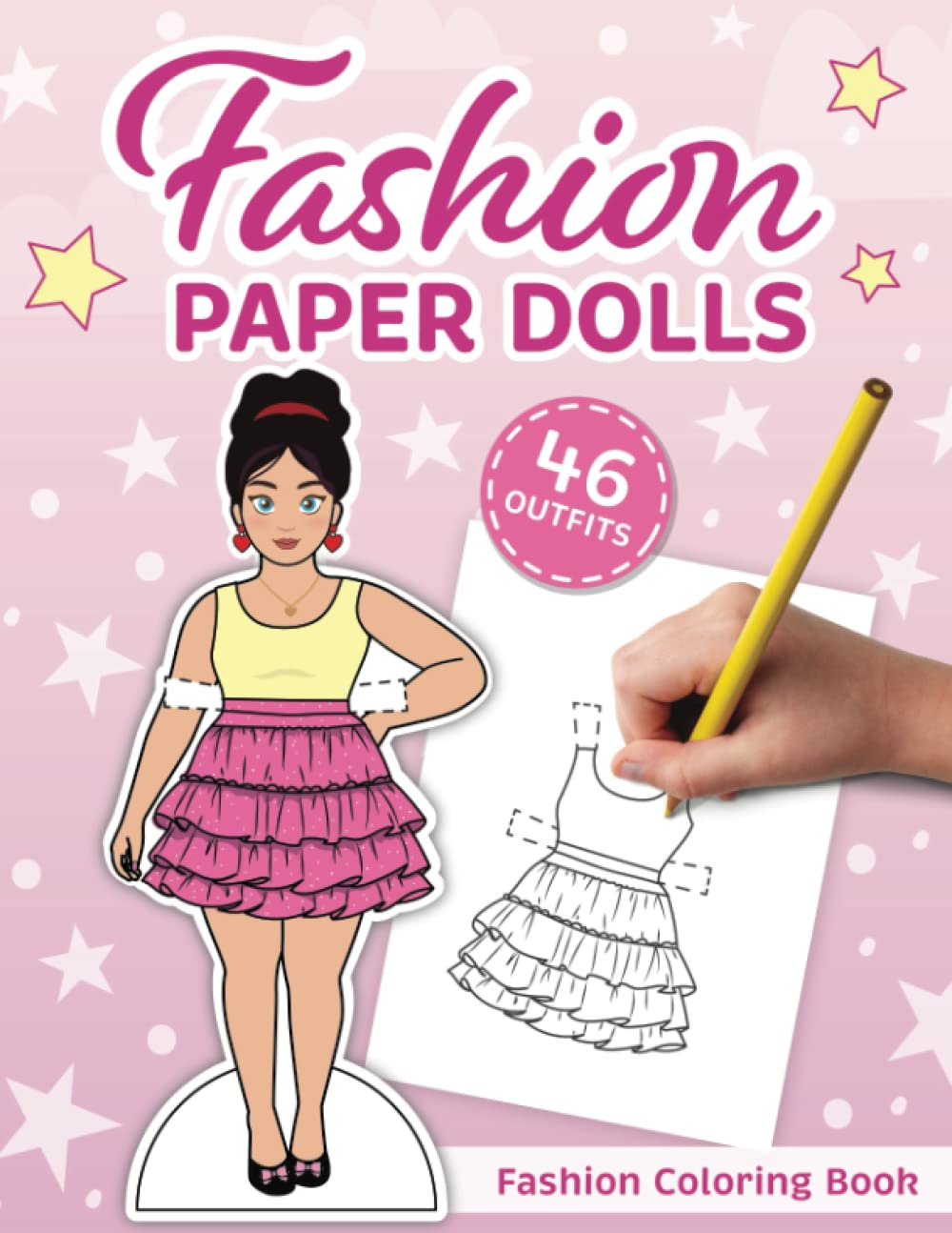 Fashion Paper Dolls - Fashion Coloring Book