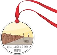 Vista 1 de Ali Al Salem Air Base Ornament (United States of America Flag)
