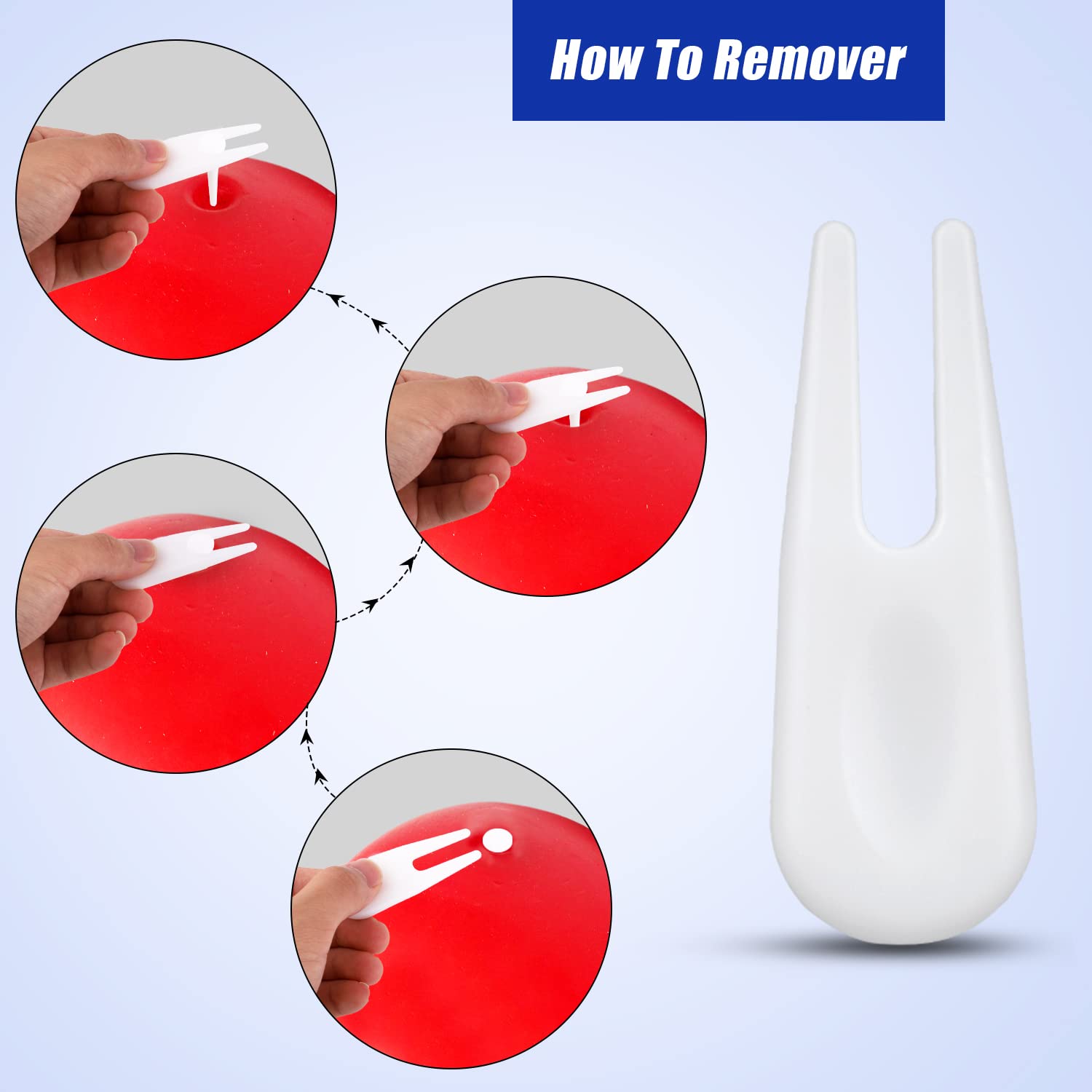 TOYMIS Bomba de Aire Pelotas, Bomba de Mano para Inflador de Pelota de Yoga Inflable con Kit de Reemplazo de Tapón de Pelota de Ejercicio para Inflador de Pelota de Ejercicio