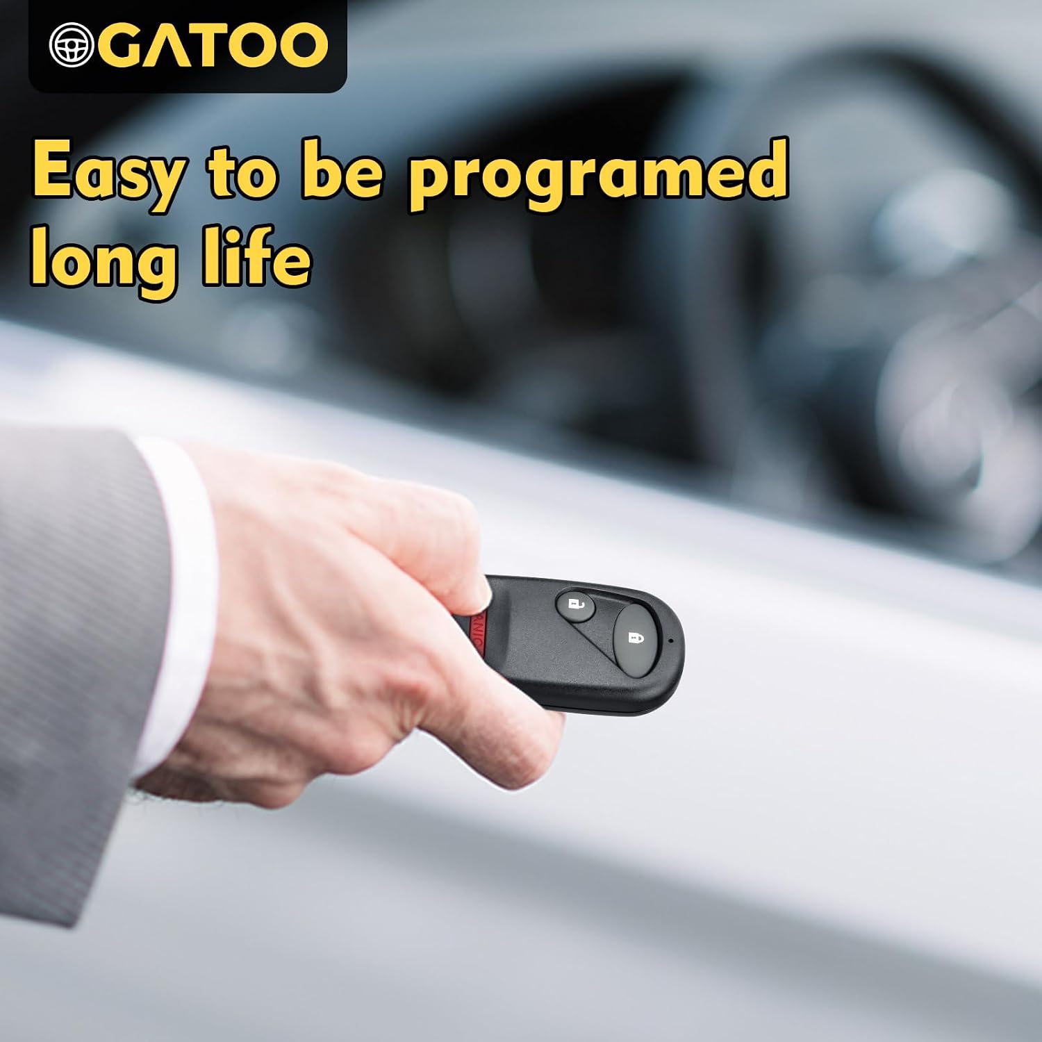 Replacement Key Fob Fit for Honda Civic Pilot 2001 2002 2003 2004 2005 2006 2007, Replaces NHVWB1U523, NHVWB1U521
