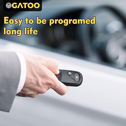 Miniatura 7 de Nuevo llavero remoto de entrada sin llave para Honda Civic Pilot 2001 2002 2003 2004 2005 2006 2007, NHVWB1U523 NHVWB1U521, paquete de 2