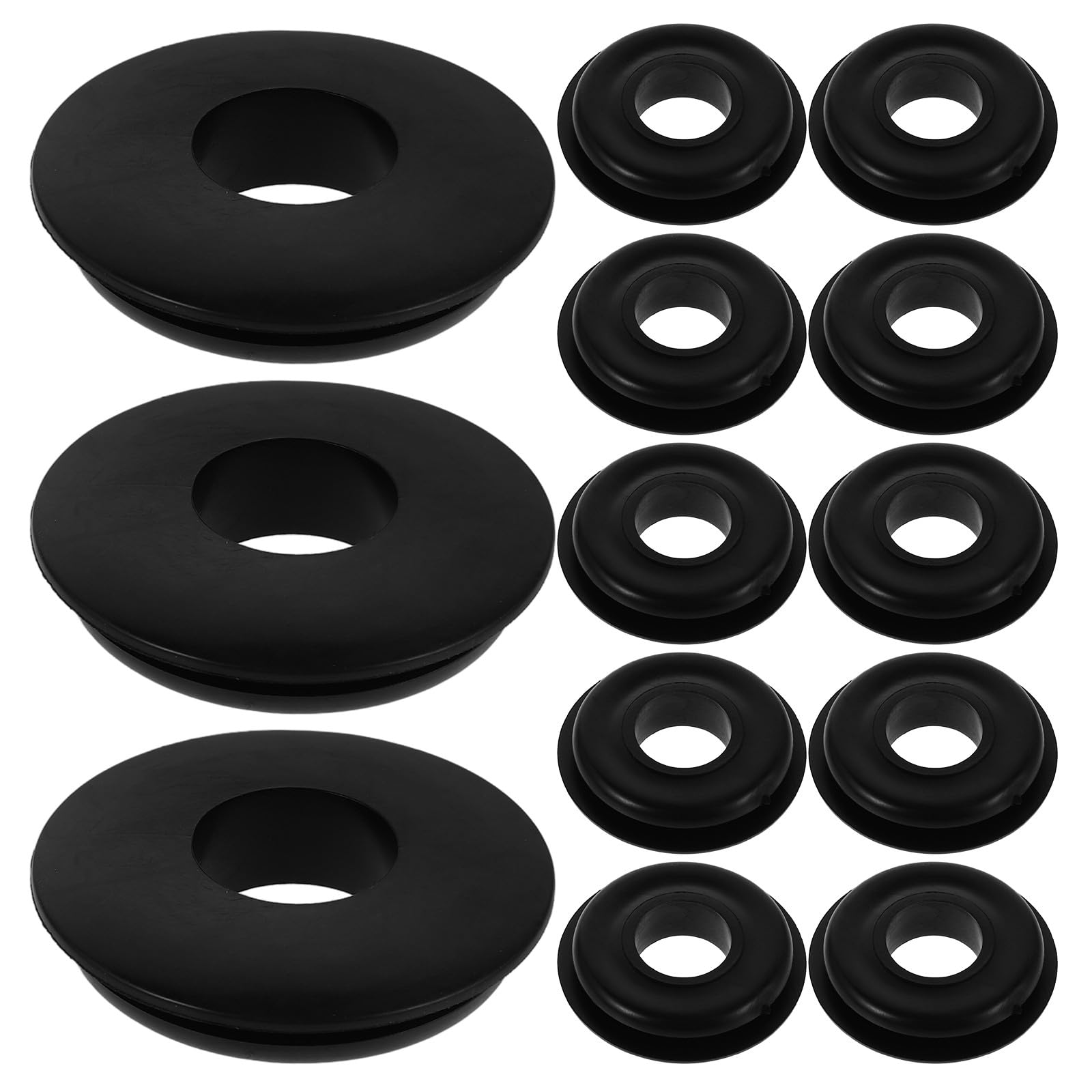 SHINEOFI Juntas de Goma de Semirremolque Juego de 100 para Válvula Manual Diseño y Alta Capacidad de Sellado para Accesorios de Camiones y Tractores