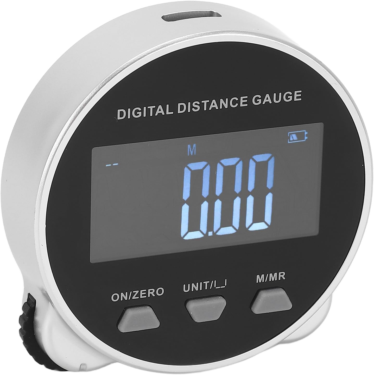 Cinta Métrica Digital Recargable, 199.999 M Regla de Rodillo con Pantalla Digital para Líneas Rectas Curvas, Mini Digital Rodillo Medidor de Distancia, para Diámetro Curvo Plano Forma Impar