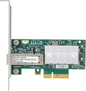 Network Card, Durable 10GB Network Card Adapter for Mellanox CX311A‑XCAT 10G Single‑Port, for Servers Desktops Storage Adapter