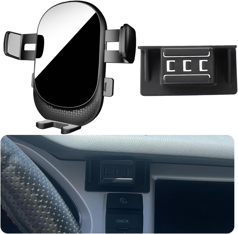 Car Phone Holder for Audi A6/S6 Auto Accessories [Only for Audi 2005-2011 A6 & 2007-2011 S6] [Auto Lock Hands Free Cell Phone Mount Car fits for iPhone & All Smartphones]