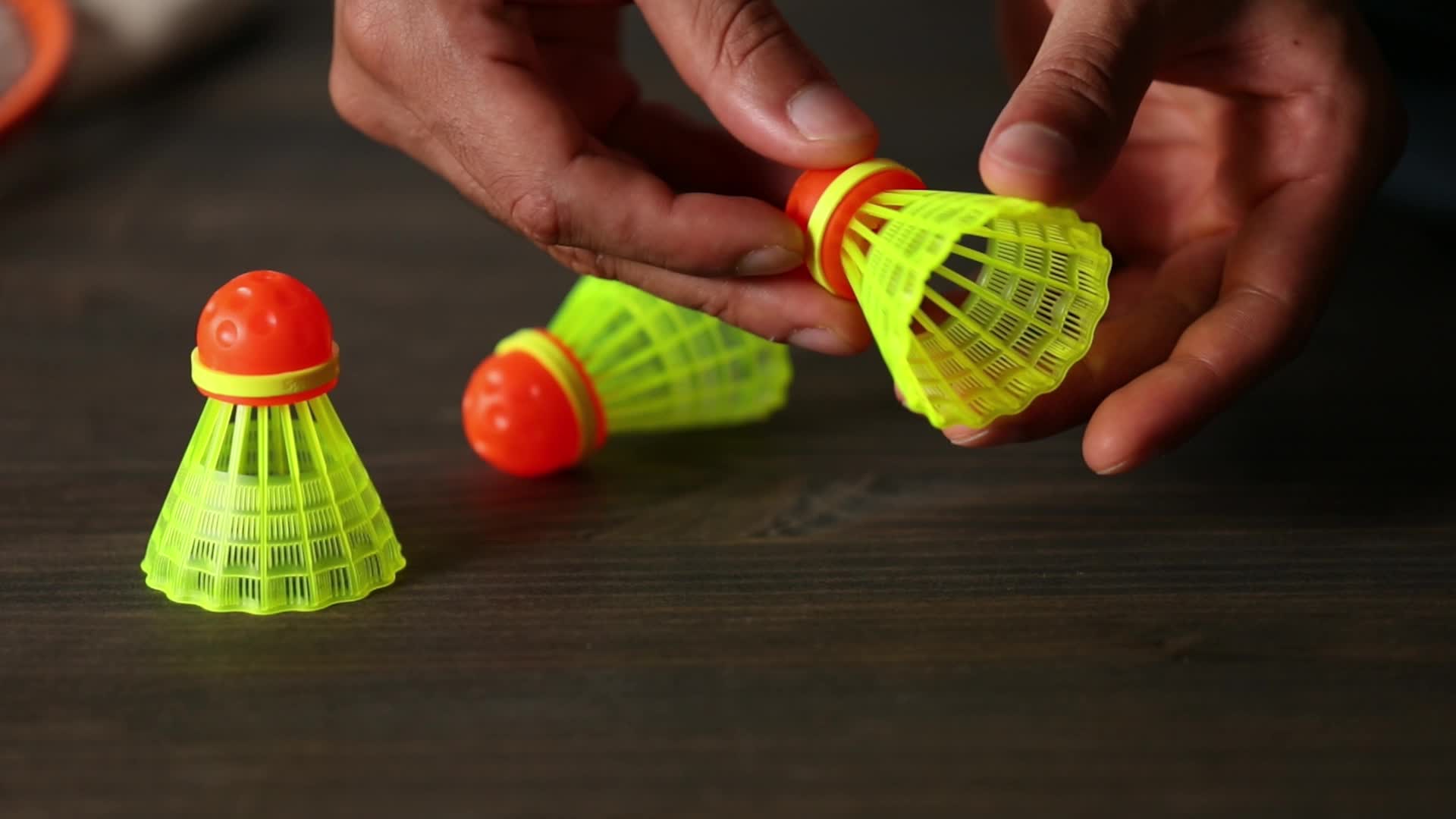 Speedminton Speeder Tube Match - Volants Officiels Pour Crossminton, Lot De 3 Avec Windring
