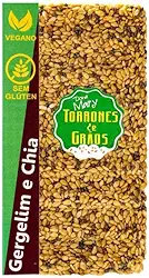 Torrone de Sementes de Gergelim e Chia Vegano Dona Mary 32g