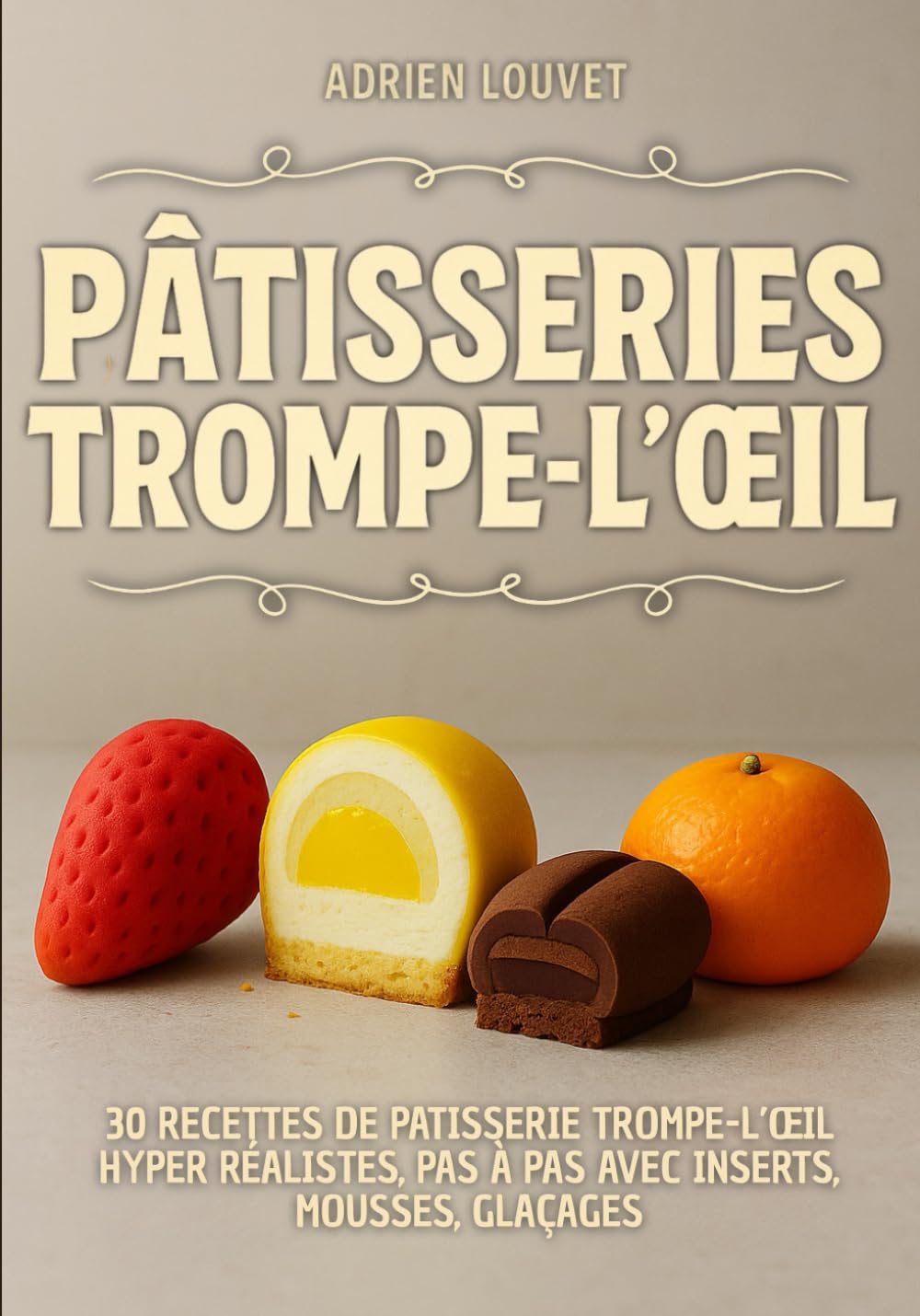 PÂTISSERIES TROMPE-L'OEIL: 30 Recettes de pâtisseries trompe-l'oeil hyper réalistes, pas à pas avec inserts, mousses, glaçages