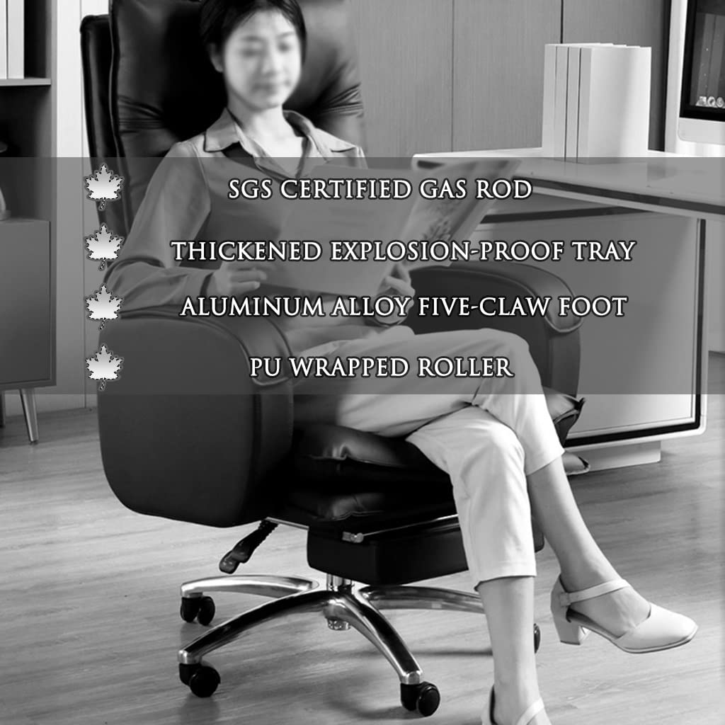 Amazon.co.jp: 社長椅子 ハイバック 快適な座りがちな横になる デスク