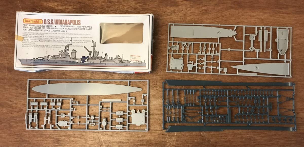 Amazon | U.S.S.INDIANAPOLIS マッチボックス MATCHBOX 1/700