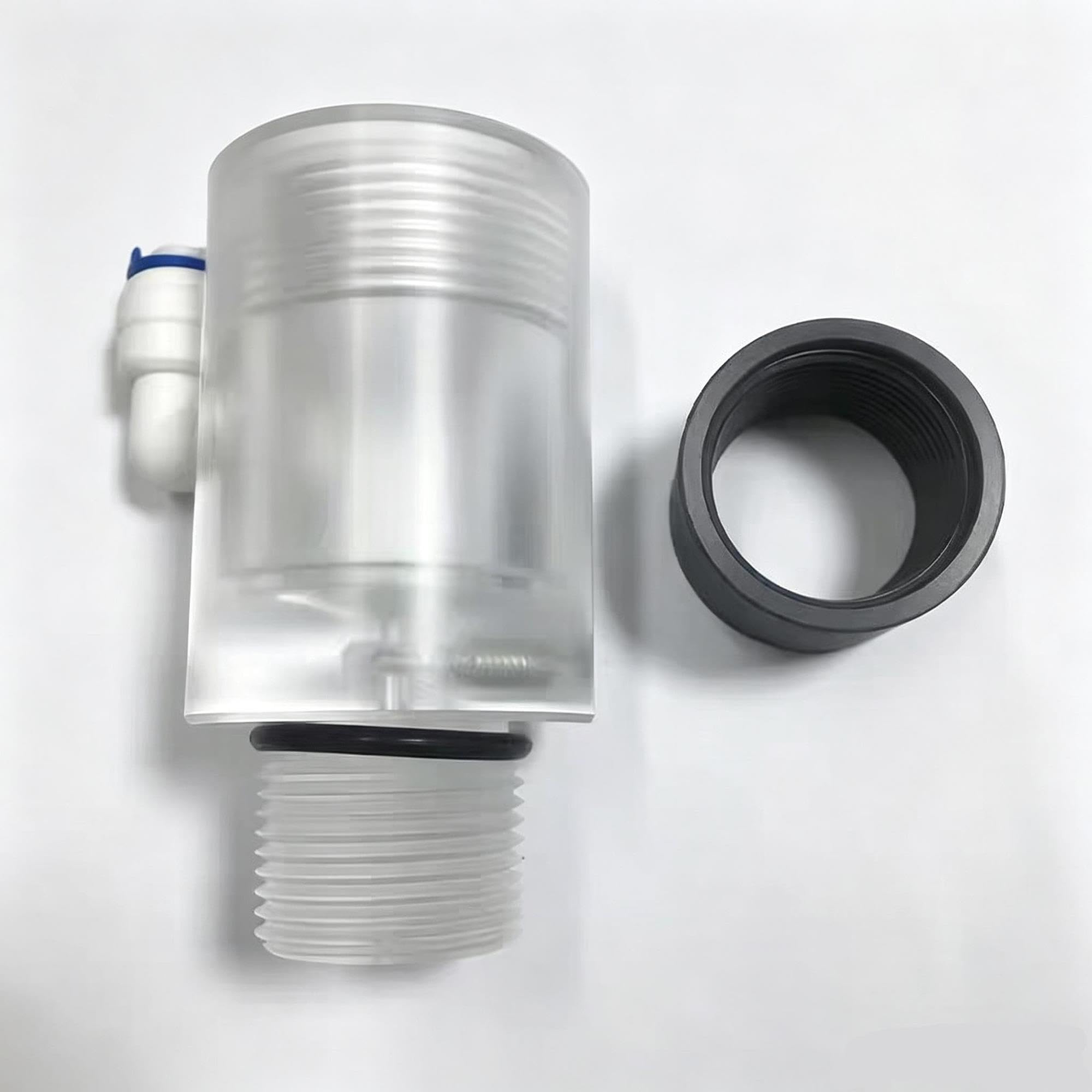 T di bypass in linea for sensori con guscio in plastica Filettatura 3/4 NPSC; collegamento idraulico senza perdite