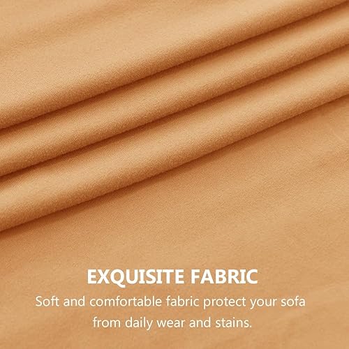 Miniatura 7 de Fundas elásticas para sillón de sala de estar, fundas protectoras para perros, mascotas y niños, diseño de jacquard con patrón de 1 asiento pequeño