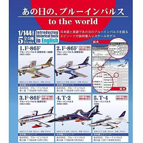 ブルーインパルス　初期 F-86F-40 セイバー “ブルーインパルス 初期スキーム”完成品