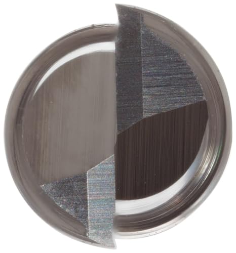 Miniatura 4 de YG-1 - 54904 E5026 Fresa de punta cuadrada de carburo, alcance extra largo, acabado sin recubrimiento (brillante), corte sin centro, hélice de 30