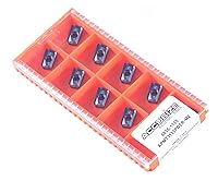 Vista 11 de Accusize Industrial Tools APKT11T308-LH Insertos de carburo para mecanizado de aluminio, juego de 10 piezas, 0058-1130x10