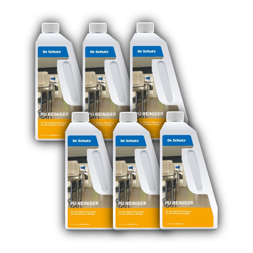 6x Dr. Schutz PU Reiniger 750 ml