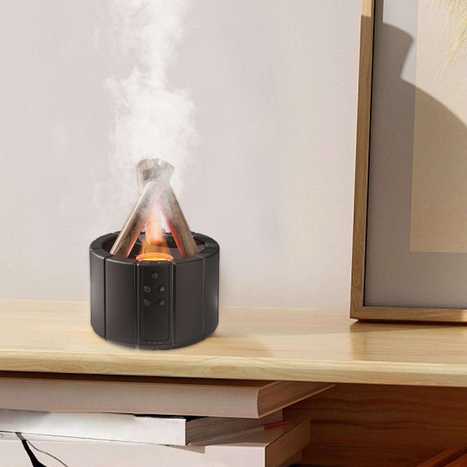 Diffuseur de flamme, humidificateur de flamme, diffuseur d'air de flamme
