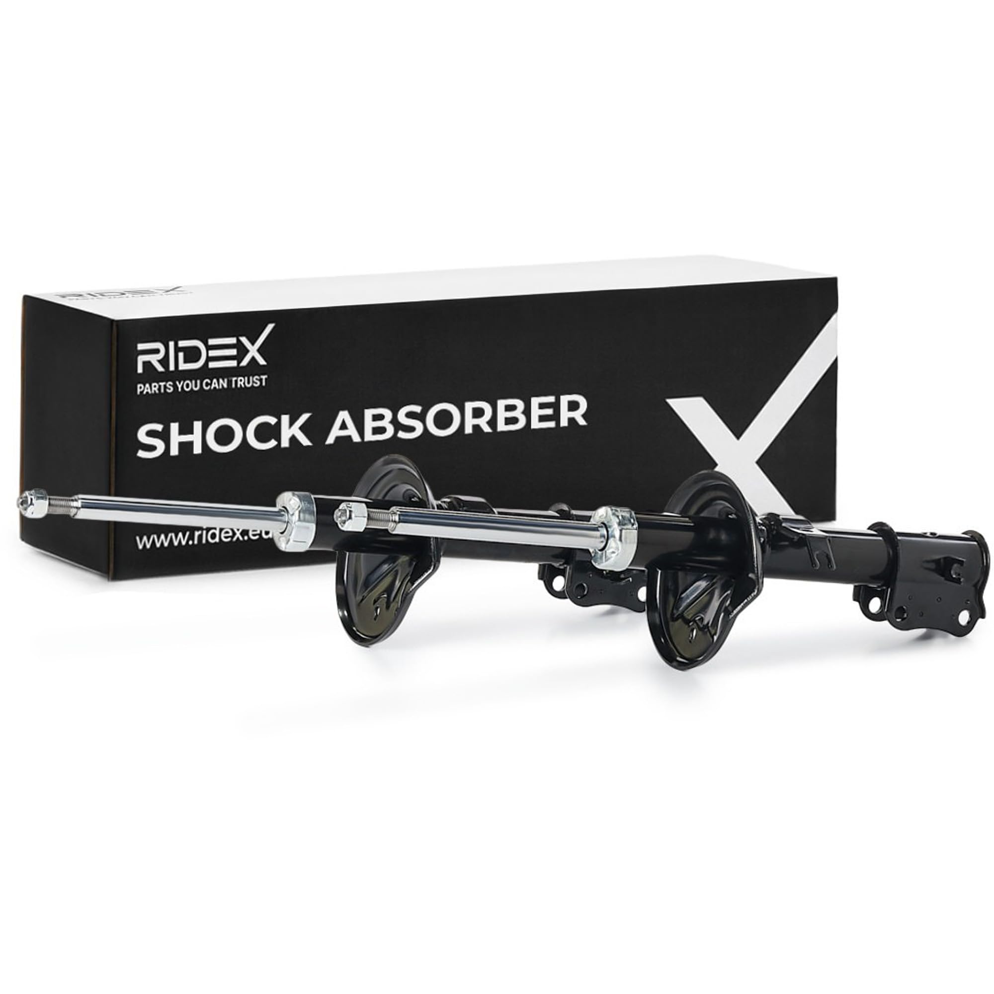 RIDEX 854S1785 2x Amortiguador Delantero Izquierda Delantero Derecha Delantero Compatible con CHEVROLET Aveo/Kalos Hatchback T250, T255