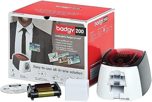 Evolis Badgy Badgy200 Single-Sided Card Printer