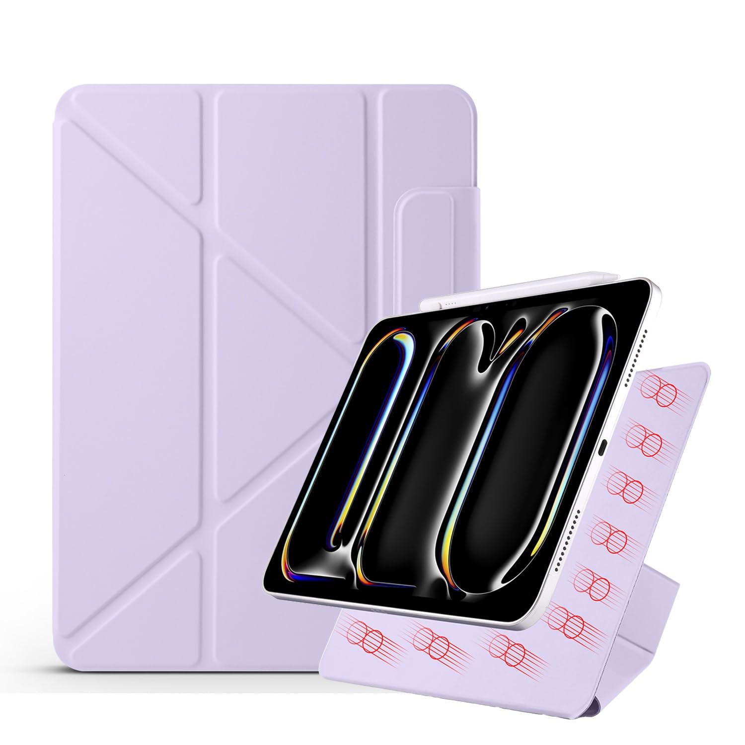 Coque iPad Pro 11 M4 fine : les angles multiples parfaits au café - 8