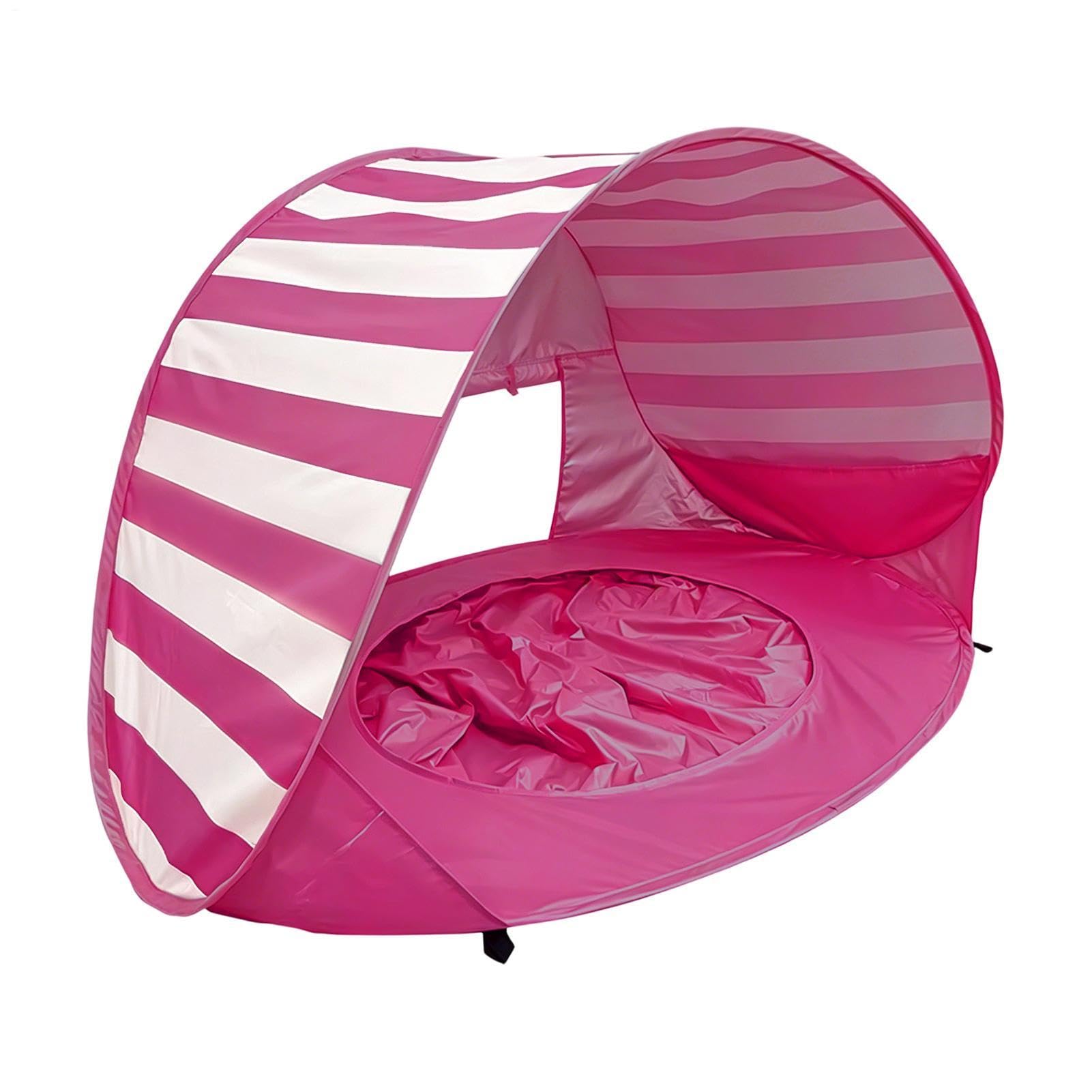 Pop-up Children's Beach Shelter with Pool: UV Protection 50+ Sun Tent for - Portable Beach Tent with Paddling Pool, (400g) for Holiday & Garden