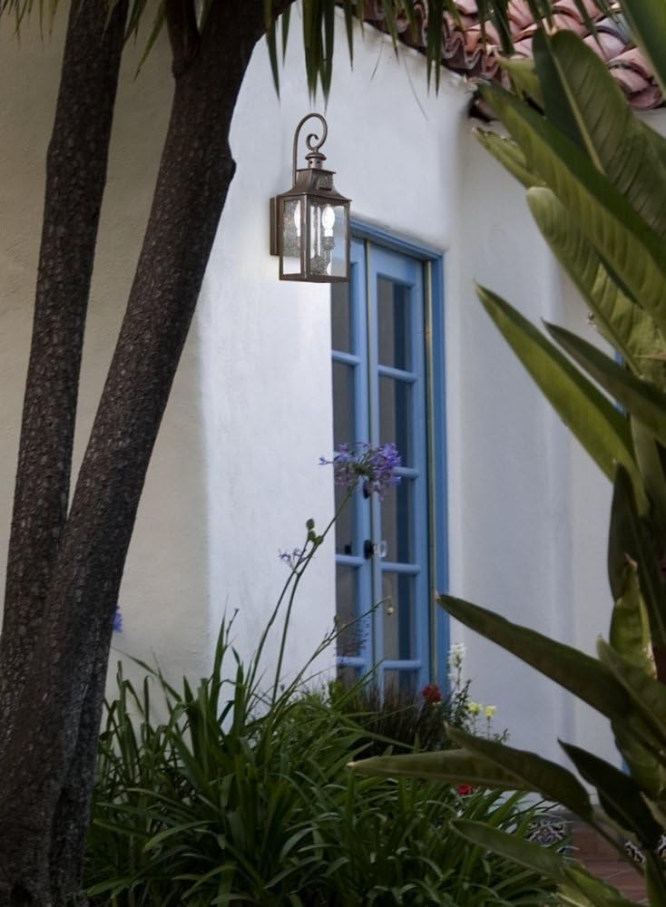 Newton - 23 Inch Two Light Outdoor Wall Lantren