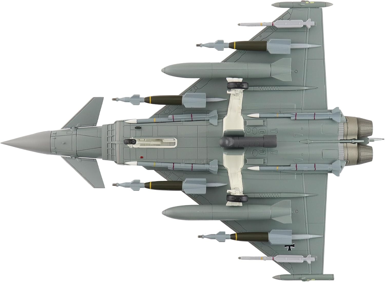 Hobby Master | 1:72 Scale Diecast Military Aircraft Replica | Eurofighter Typhoon 30+78, Luftwaffe, 2021 (with 4 x GBU-48) | Model HA6627