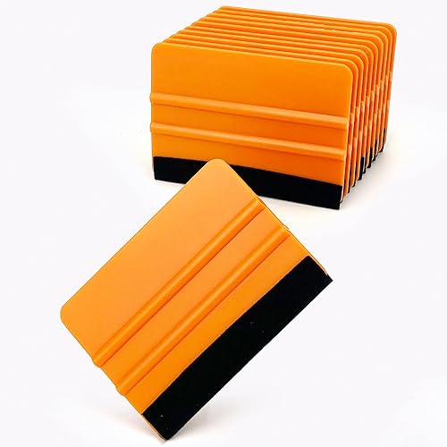 Miniatura 8 de CCyanzi Herramienta de espátula de vinilo de 4 pulgadas, película para ventana, espátula para hacer señales, aplicación de papel tapiz gráfico,