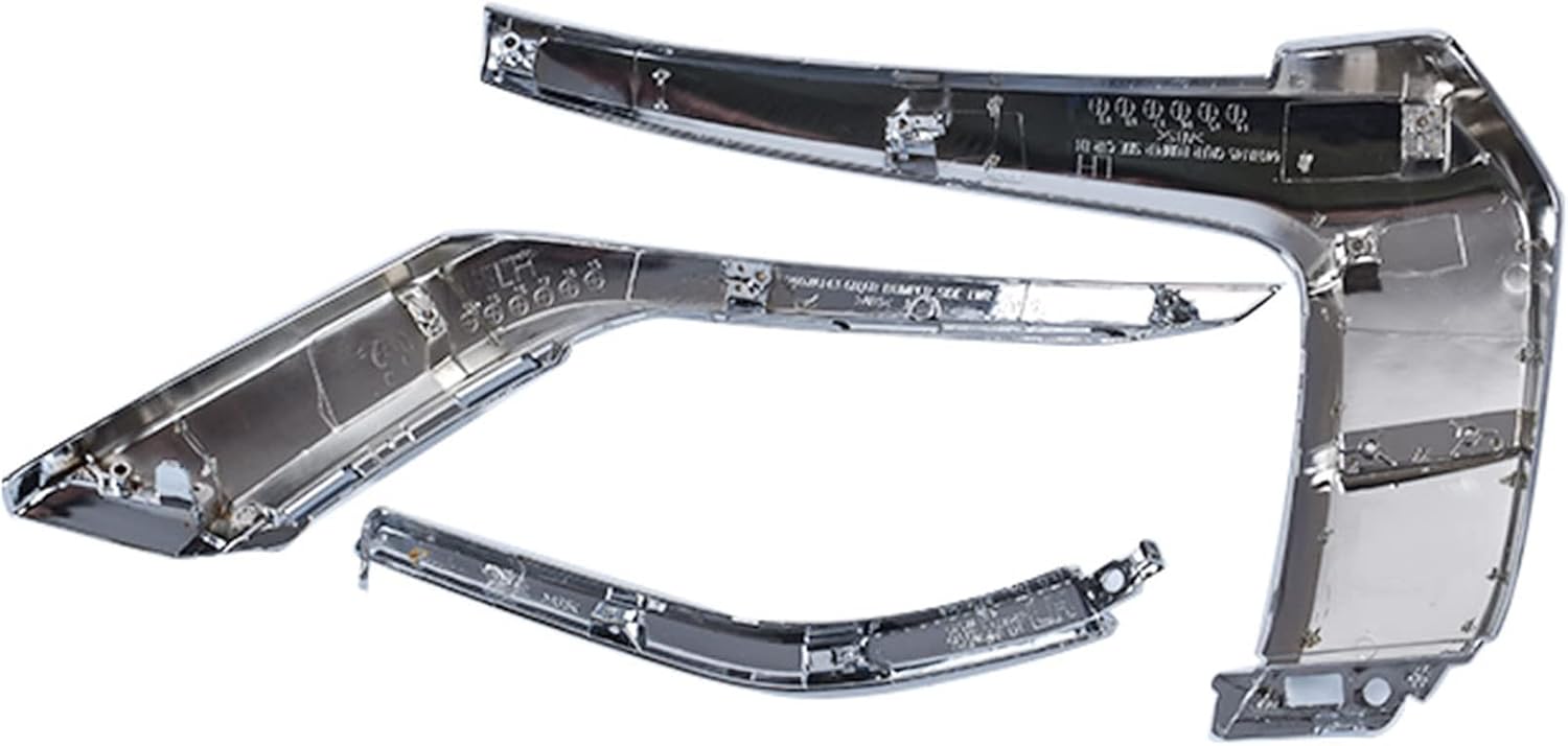 Left Front Bumper Trim Strip Molding Chrome Replacement for 2016-2019 Outlander