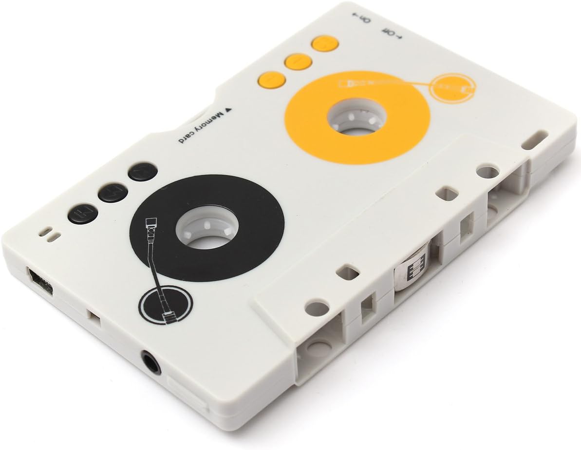 Retro Car Telecontrol Tape Audio Cassette Sd Mmc Mp3 Player Adapter Kit + Remote