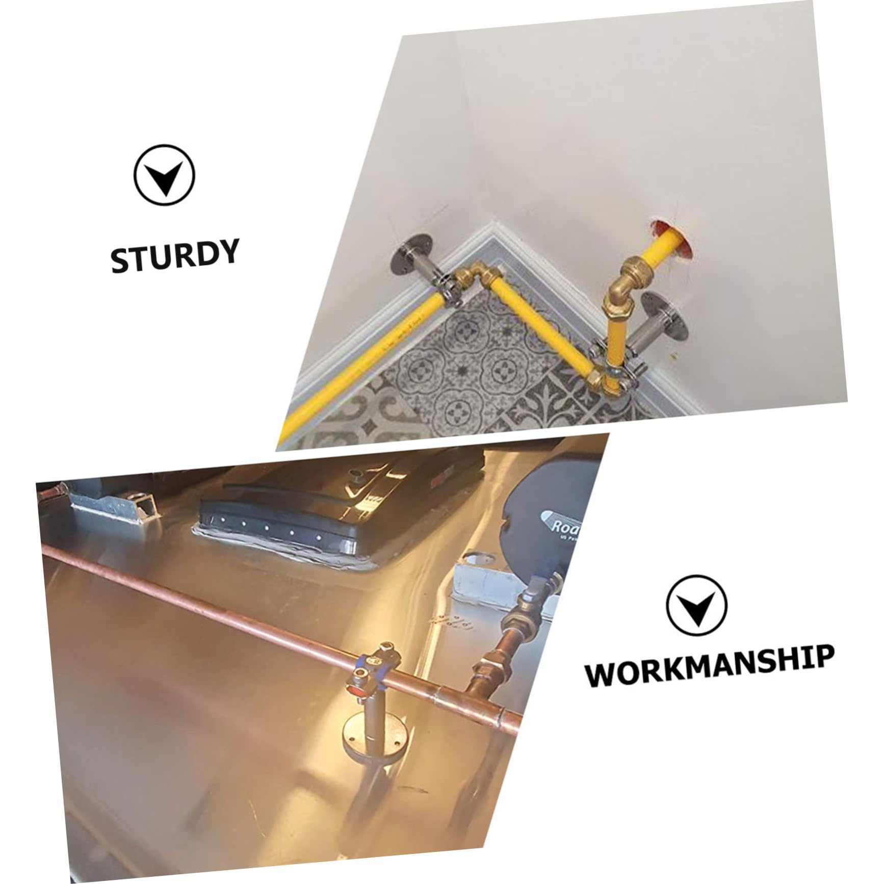 Angoily 2er Set Schlauchklemmen Aus Edelstahl – Verstellbar 50-95 Mm, Für Schläuche, Kabel & Rohre