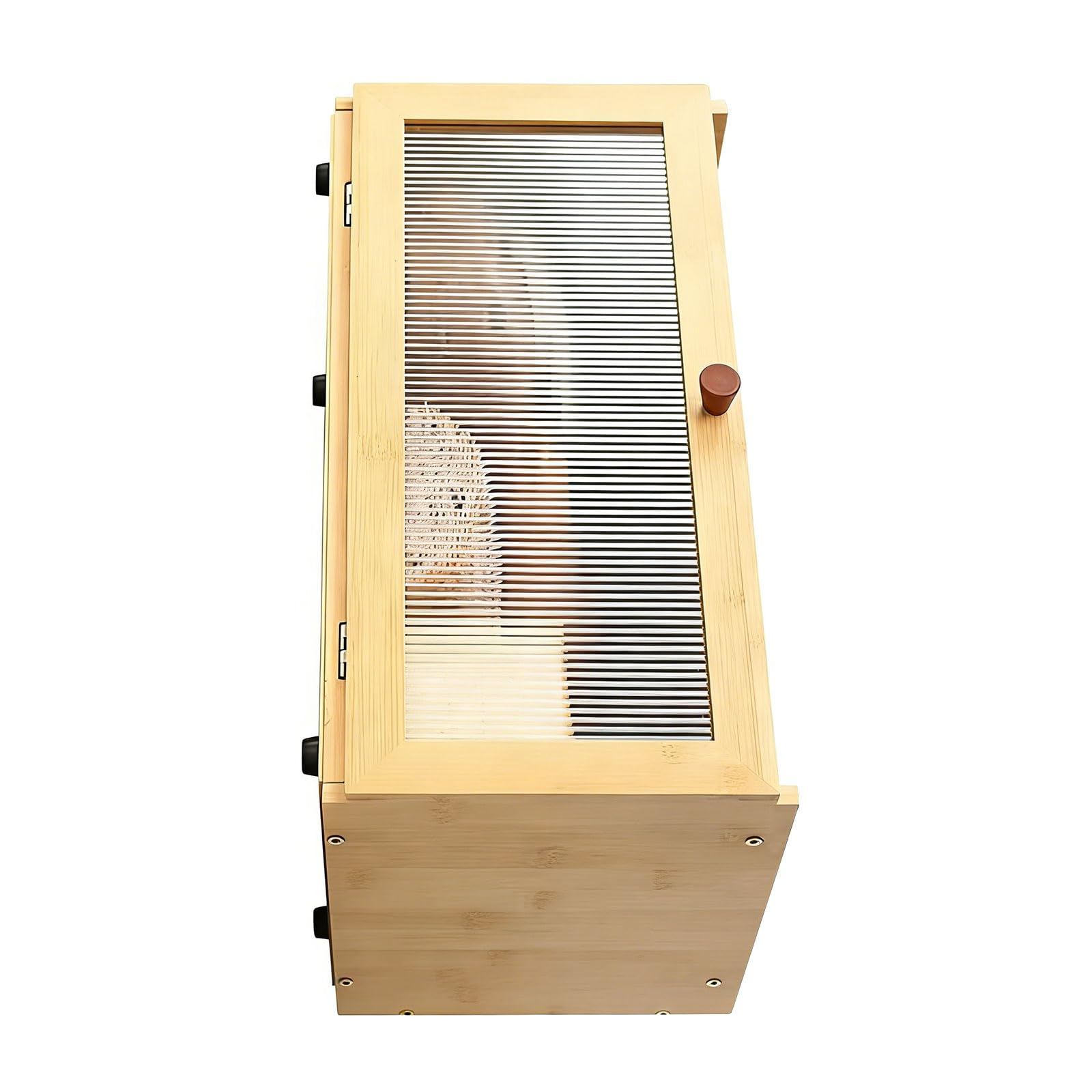 carotoe Compact Bread Manager with Circulation Holes and Build for Bakery Product Preservation Store Storage Box