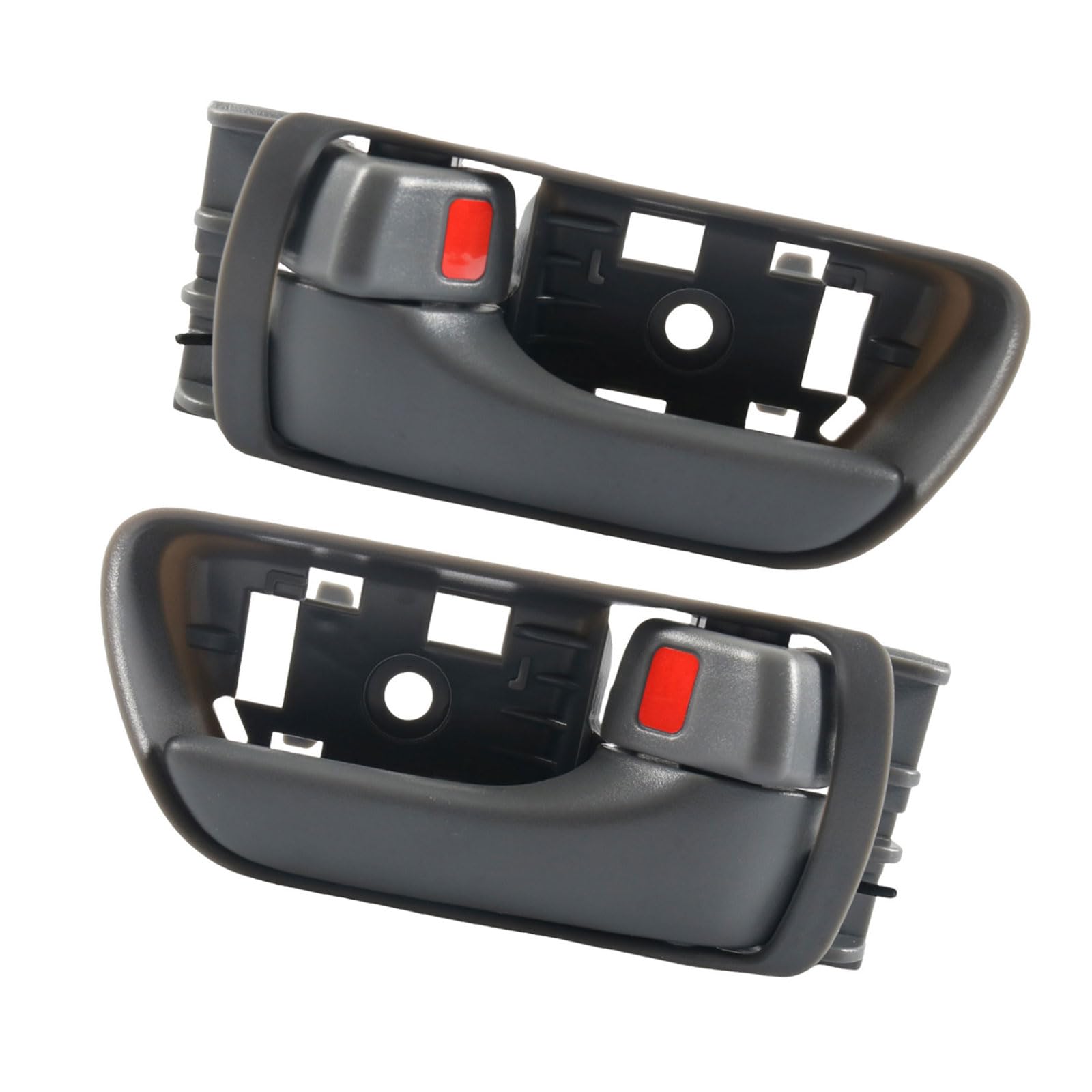 Pumpumlia 1 Pair Car Interior Handle Set With Function Exact Inner Door Pull 69206-Ae010 69205-Ae010 For Vehicle Abs Car Door