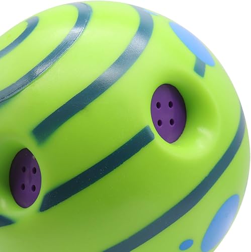 Miniatura 3 de Giggle Ball - Juguete interactivo para perros, divertidos sonidos de risa, entrenamiento de cachorros de pelota, para jugar con sonido divertido y