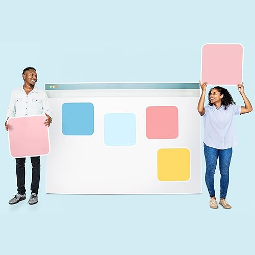 Miniatura 6 de Hojas de imán en blanco de 24 pulgadas de ancho, flexible, imprimible, superficie de vinilo blanco – Seguro para vehículos, se corta fácilmente con