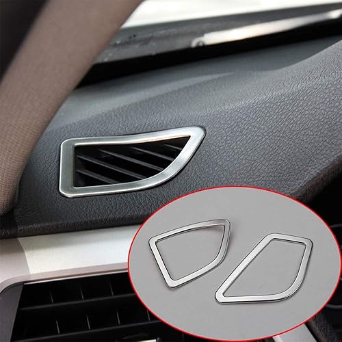 Yiwang - Marco de ventilación para BMW Serie 3 f30 2013-2018 ABS para salpicadero de mano izquierda