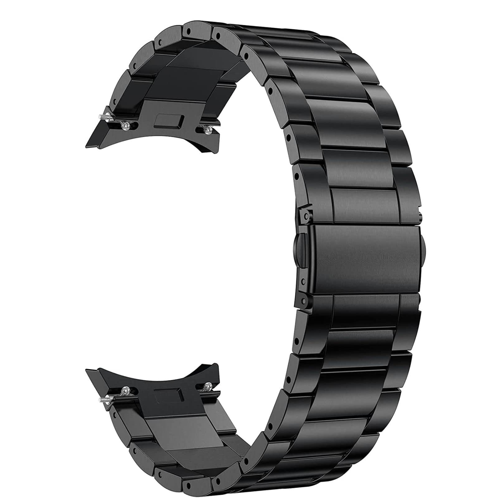 Prolet Chain Strap Compatible with Watch 4 20mm, Watch 4 Classic 20mm, 20mm Stainless Steel Metal Bands Replacement Bracelet Strap for Men & Women (Black) (B0BQ7CMT9R) Amazon Price History, Amazon Price Tracker