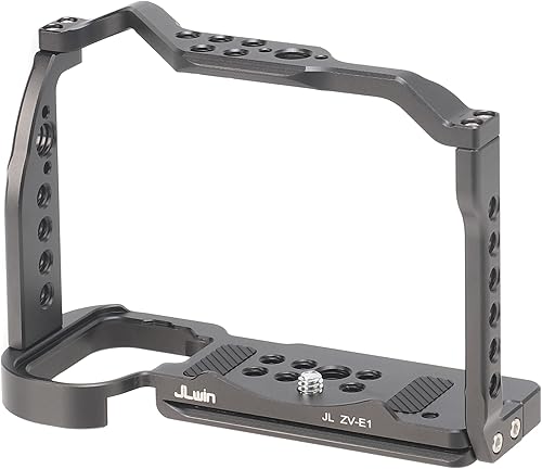 Vista 52 de Fotga Soporte estabilizador de jaula de cámara de aluminio de aleación + mango superior para Sony A7C ILCE-7C α7C sin espejo DSLR cámara de vídeo