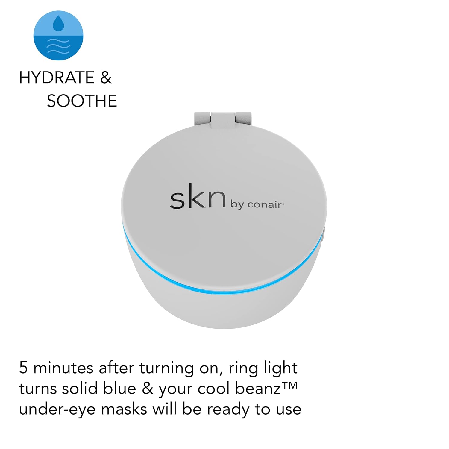 Buy skn by conair Cool Beanz Reusable Under Eye Patches, Rechargeable