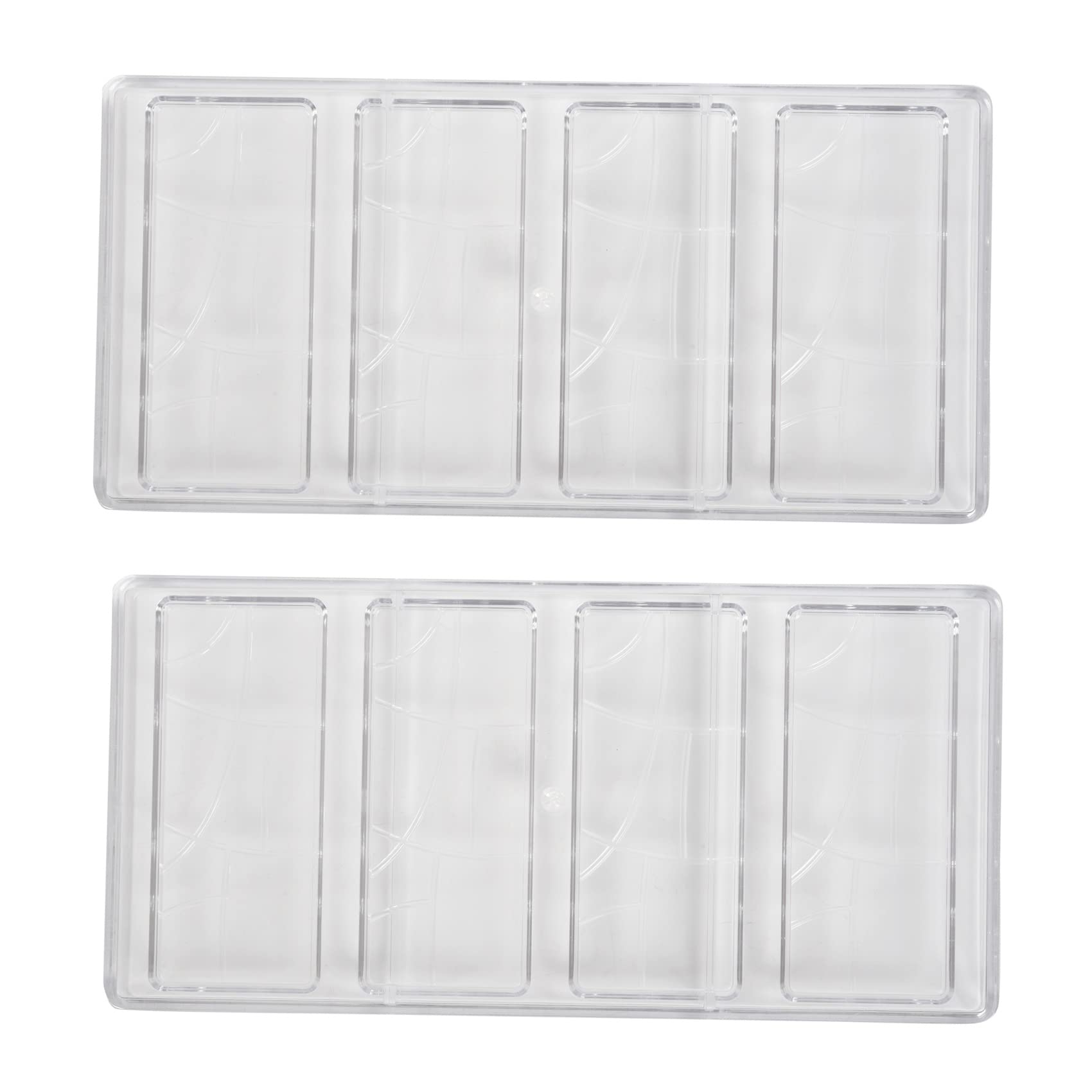 Moule polycarbonate pour chocolat dur transparent et outil de décoration de gâteau rigide
