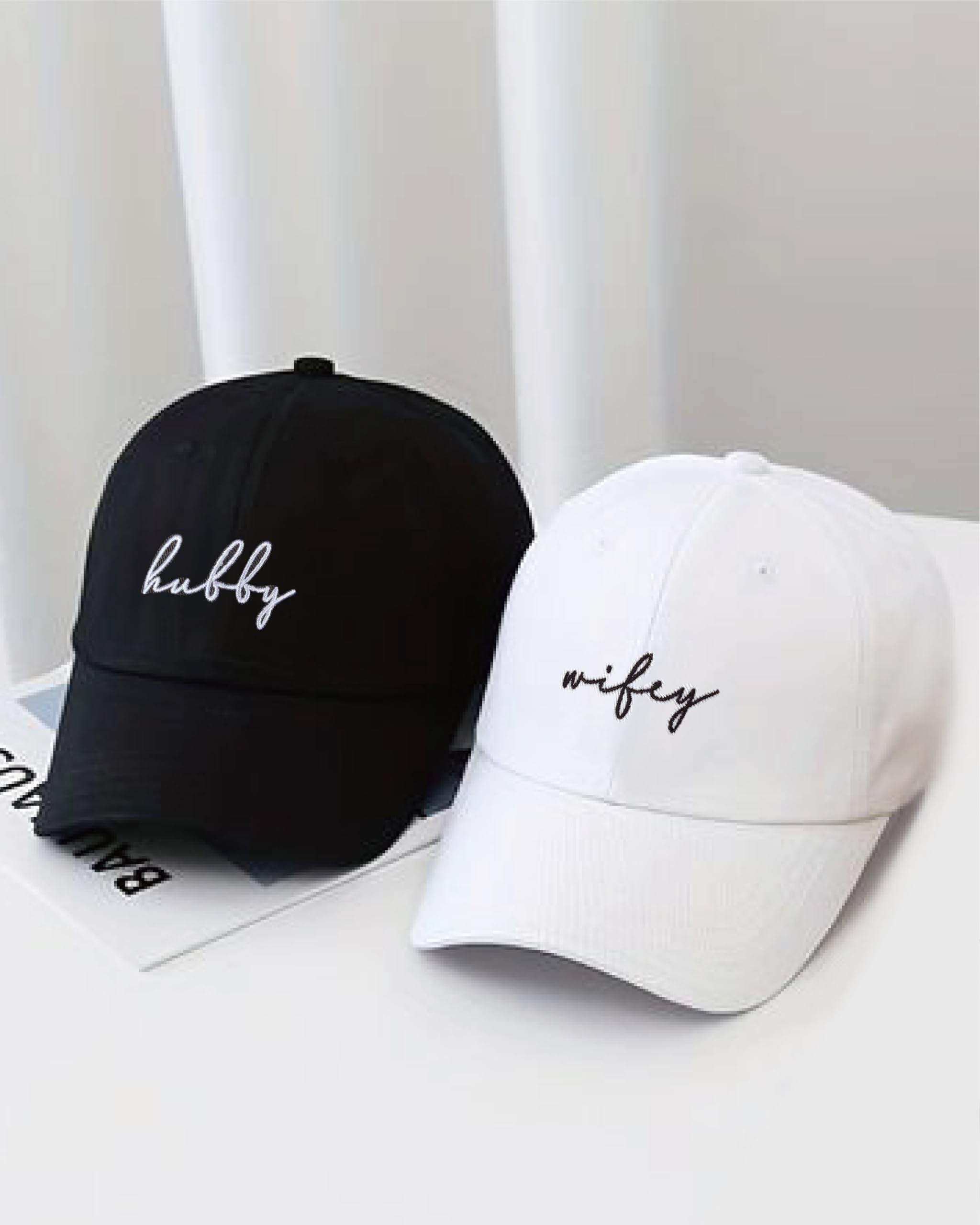 Mr and Mrs Couples Hats, Wedding Gifts for Bride and Groom, Engagement Gift for His and Her