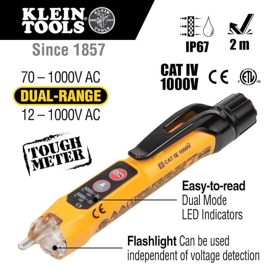 Klein Tools RT250KIT Non-Contact Voltage Tester and GFCI